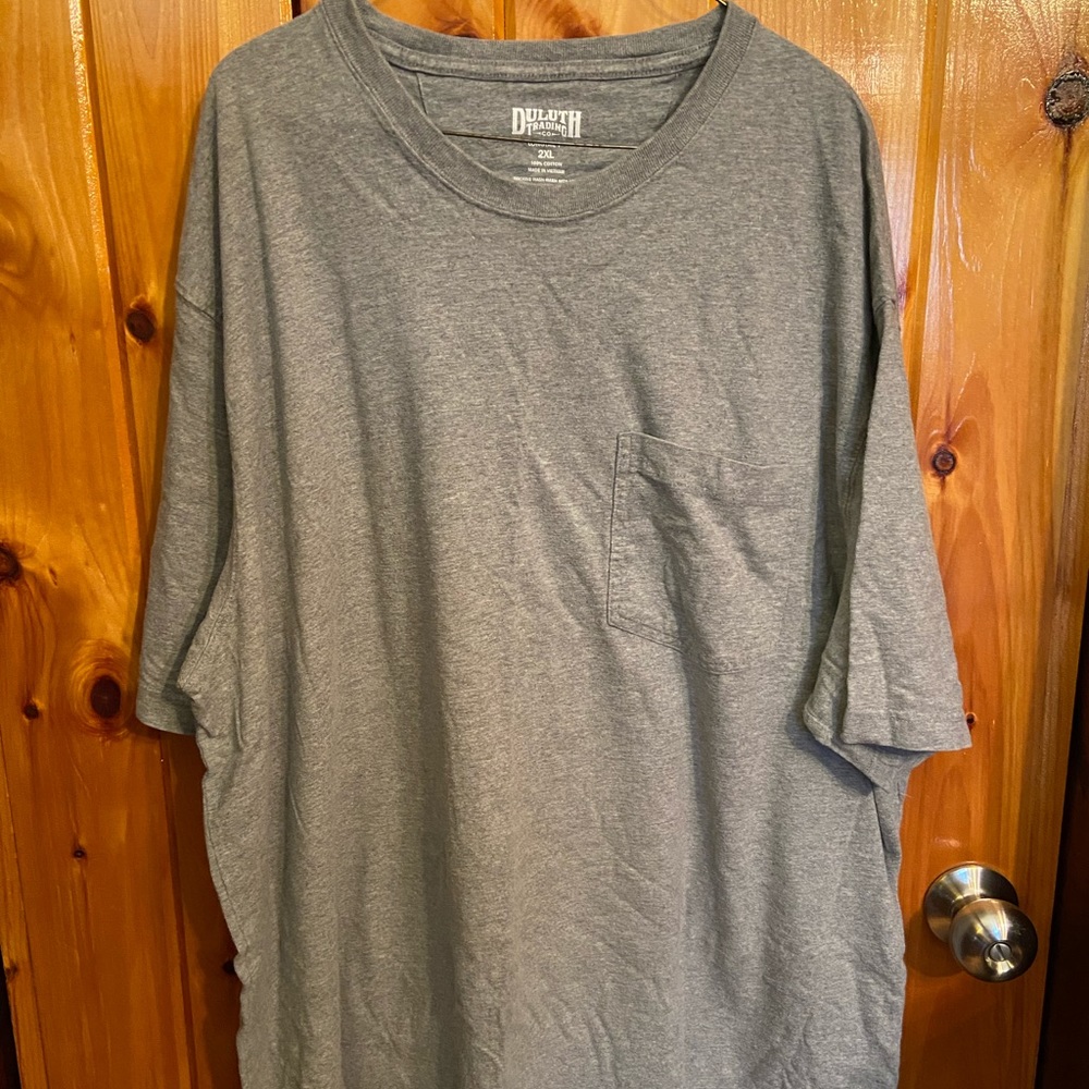Grey Duluth T-Shirt great condition 2XL
